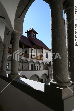 Veliki Tabor, castle in northwest Croatia, dating from the 12th century, 101799843