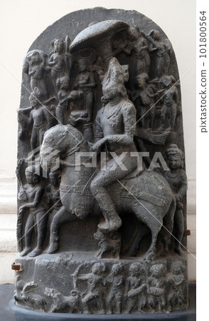 Revanta, from 11th century found in Basalt, Bihar now exposed in the Indian Museum in Kolkata, West Bengal, India Revanta, from 11th century found in Basalt, Bihar now exposed in the Indian Museum in Kolkata, West Bengal, India 101800564