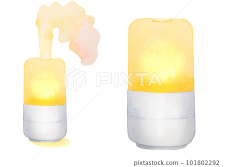 Fashionable cute material illustration of aroma diffuser drawn by watercolor Fashionable cute material illustration of aroma diffuser drawn by watercolor 101802292
