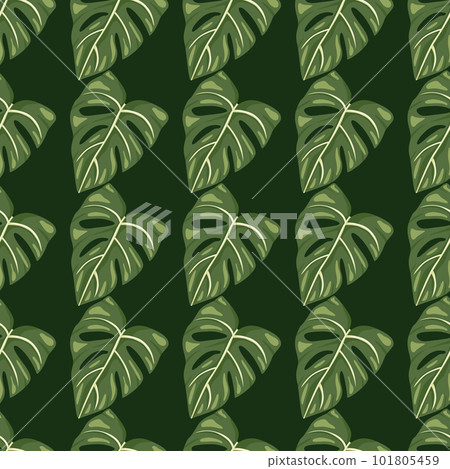 Watercolor eucalyptus seamless pattern. Mint... - Stock Illustration  [95908000] - PIXTA