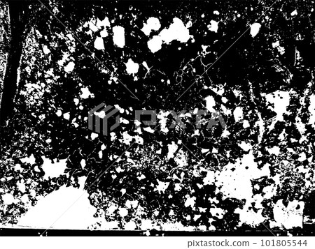 Rusty grunge texture. Aggressive damaged surface. Black white background. Rusty grunge texture. Aggressive damaged surface. Black white background. 101805544