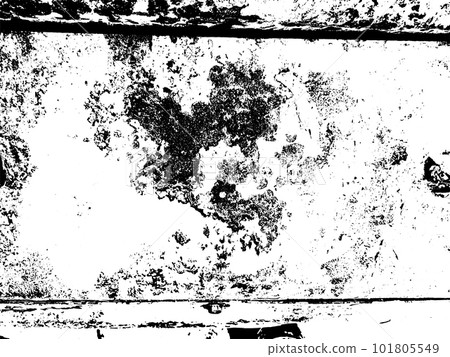 Rusty grunge texture. Aggressive damaged surface. Black white background. Rusty grunge texture. Aggressive damaged surface. Black white background. 101805549