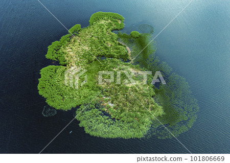 Island on the river 101806669