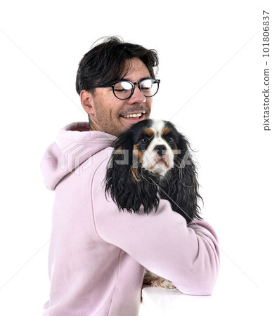 cavalier king charles and owner 101806837