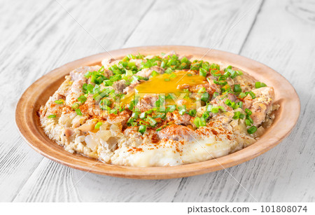 Portion of Oyakodon 101808074