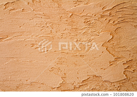 Mediterranean yellow wall texture. Background marble by the Venetian plaster. Decorative grunge space 101808620