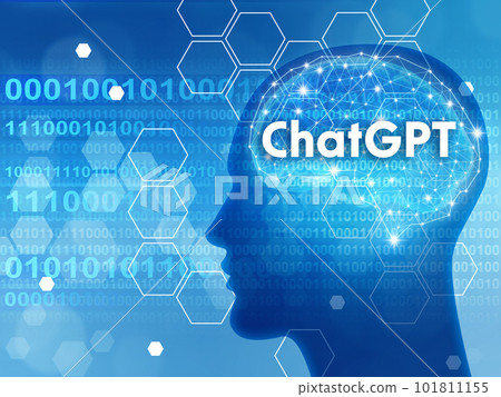 Image of ChatGPT in the shape of a person's head 101811155