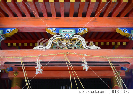 石清水八幡宮 剎松社 水若歌宮 蟾蜍雕刻 石清水八幡宮 剎松社 水若歌宮 蟾蜍雕刻 101811982