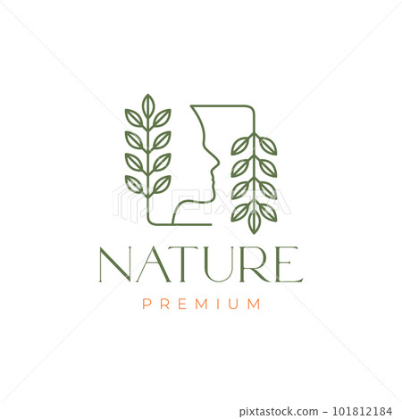 Premium Vector  Minimal cosmetics logo design