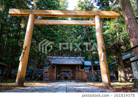 仁科神明神社鳥居 仁科神明神社鳥居 101814378