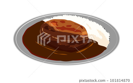 Hamburger curry 101814870