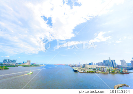 [Tokyo] Sightseeing in Odaiba from May/Rainbow Bridge to early summer on holidays 101815164