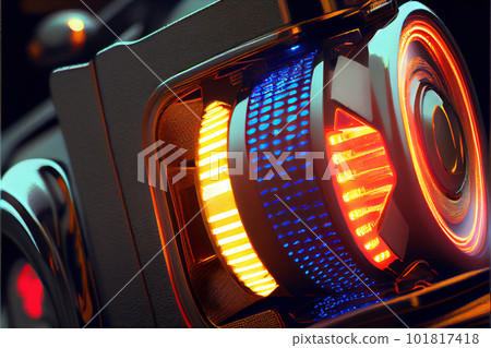 Ambulance Medical Attention car lights Ambulance Medical Attention car lights 101817418