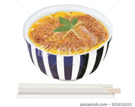 豬排蓋飯（一次性筷子） 101818201