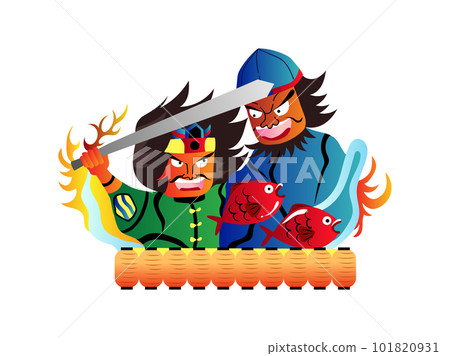 青森夏祭，睡魔花車的插圖 101820931