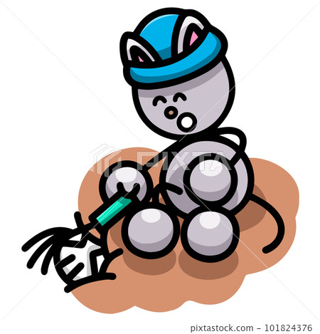 Nyanmaru挖蛤蜊的插畫(橫版)貓 Nyanmaru挖蛤蜊的插畫(橫版)貓 101824376