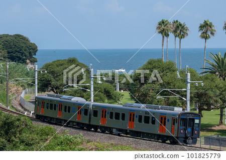 YC1 behind JR Kyushu Ariake Sea YC1 behind JR Kyushu Ariake Sea 101825779