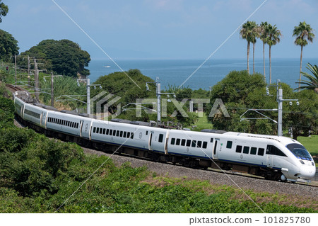 JR Kyushu Ariake Sea back 885 series limited express seagull JR Kyushu Ariake Sea back 885 series limited express seagull 101825780