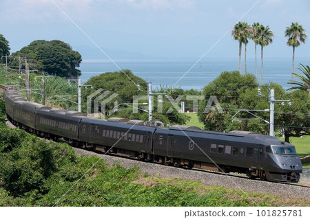 JR Kyushu Ariake Sea back 787 series limited express seagull JR Kyushu Ariake Sea back 787 series limited express seagull 101825781