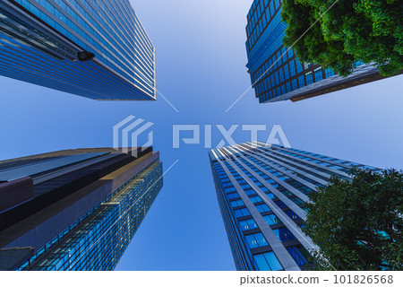 新宿的高層建築群 101826568