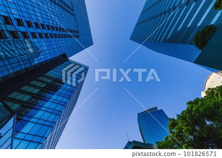 新宿的高層建築群 101826571