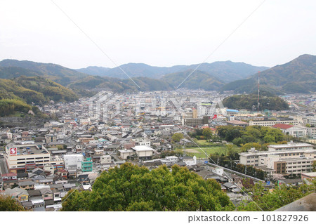 View from Uwajima Castle / South (Uwajima City, Ehime Prefecture) 101827926