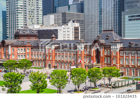 Tokyo Station at noon 101828435