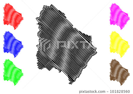 Chieti province (Italy, Italian Republic, Abruzzo or Abruzzi region) map vector illustration, scribble sketch Province of Chieti map Chieti province (Italy, Italian Republic, Abruzzo or Abruzzi region) map vector illustration, scribble sketch Province of Chieti map 101828560