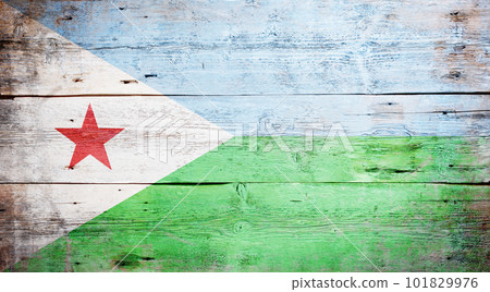 Flag of Djibouti 101829976