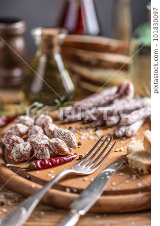 Salami composition Salami composition 101830097