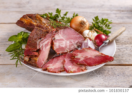 Smoked pork loin Smoked pork loin 101830137