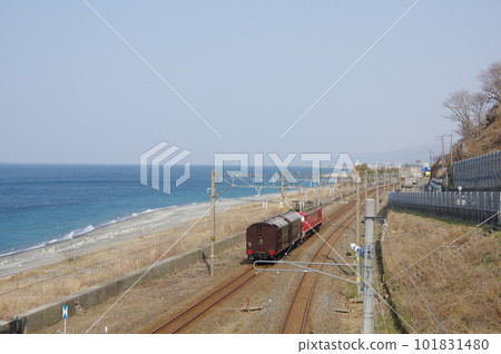 越後心跳鐵路 Oya 31A 級 EF510 青海附近 101831480