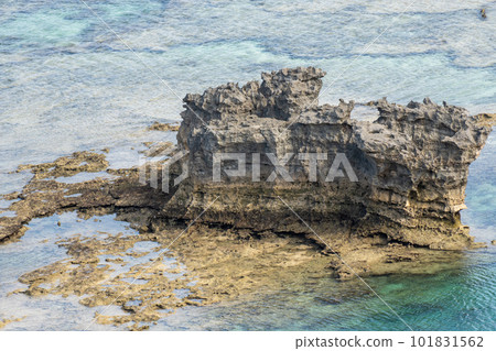 沖繩浦丘展望台渡嘉敷島的自然風光 101831562