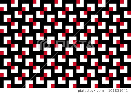 Geometric pattern in the colors of the national flag of Yemen. The colors of Yemen. 101831641