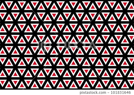 Geometric pattern in the colors of the national flag of Yemen. The colors of Yemen. 101831646
