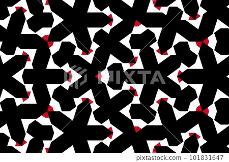 Geometric pattern in the colors of the national flag of Yemen. The colors of Yemen. Geometric pattern in the colors of the national flag of Yemen. The colors of Yemen. 101831647