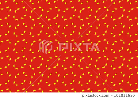 Geometric pattern in the colors of the national flag of Vietnam. The colors of Vietnam. 101831650