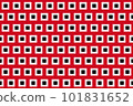 Geometric pattern in the colors of the national flag of Yemen. The colors of Yemen. 101831652