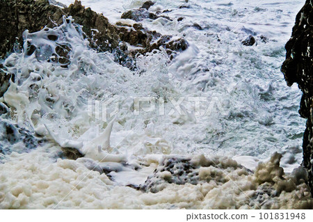 Sea of Japan in winter 101831948