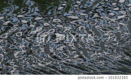 Irregular and complex mysterious pattern reflection 101832165