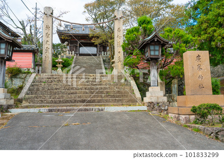 廣峰神社參道和瑞神門 1 兵庫縣姬路市 廣峰神社參道和瑞神門 1 兵庫縣姬路市 101833299
