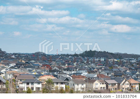 Residential area in the suburbs Residential area in the suburbs 101833704
