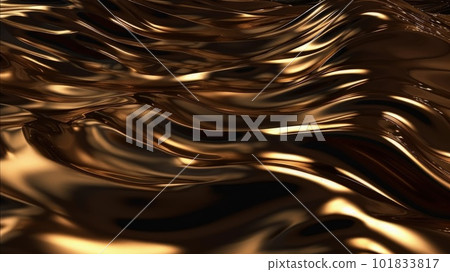 Background from abstract golden waves Background from abstract golden waves 101833817