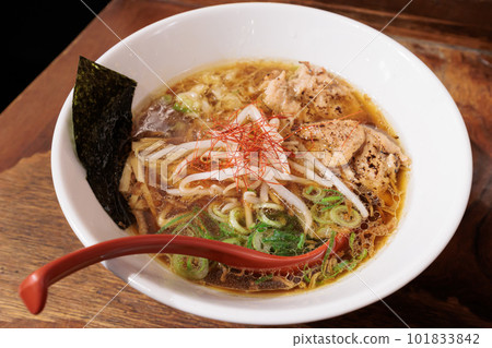 Kyushu Jangarara Ramen Vegan Ramen with Dark Soy Sauce 101833842