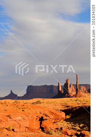 Rugged Monument Valley Arizona USA Navajo Nation 101834105