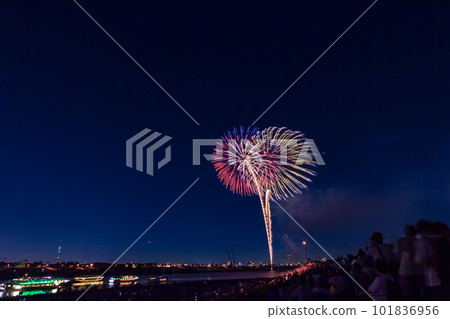 Ichikawa City Summer Fireworks Festival Chiba Prefecture Ichikawa City Summer Fireworks Festival Chiba Prefecture 101836956