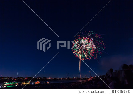 Ichikawa City Summer Fireworks Festival Chiba Prefecture Ichikawa City Summer Fireworks Festival Chiba Prefecture 101836958