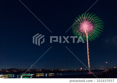Ichikawa City Summer Fireworks Festival Chiba Prefecture 101837057