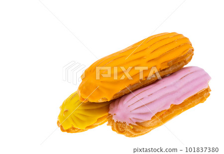 eclairs isolated eclairs isolated 101837380
