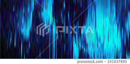 Trendy glitch pattern on dark background. Modern style vector. Abstract geometric elements 101837895